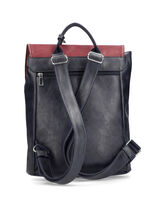 Rieker, Rucksack, Damen, mit bunten Applikationen MARINE-BORDEAUX